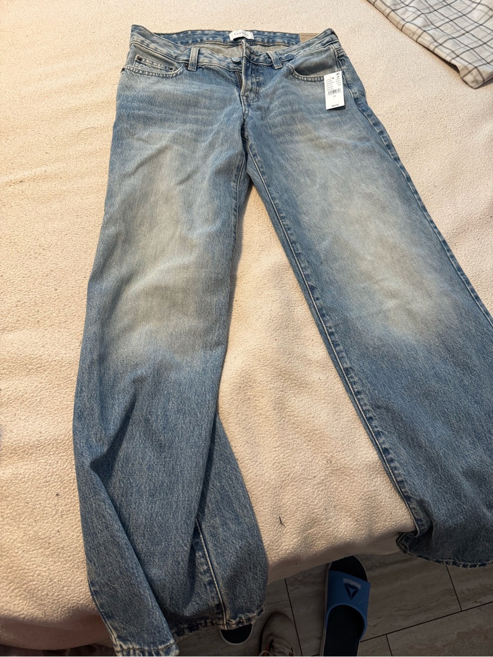 PacSun Women's Zoe Lowrise Girlfriend Jeans Indigo wash